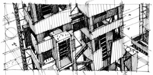 手繪教程 設(shè)計(jì)中的空間和細(xì)節(jié)關(guān)系的表現(xiàn)手法